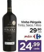 Carrefour Pérgola - vinho oferta
