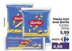 Carrefour Barilla - massa com ovos oferta