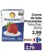 Carrefour Piracanjuba - cremes de leite oferta