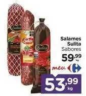Carrefour Sulita - salames oferta