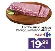 Carrefour Meu - lombo suíno oferta