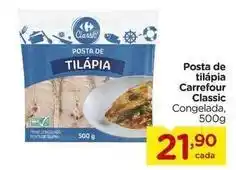 Carrefour Carrefour - posta de tilápia classic oferta