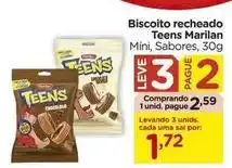 Carrefour Marilan - biscoito recheado teens oferta