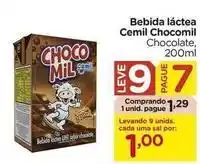 Carrefour Chocomil - bebida láctea cemil oferta
