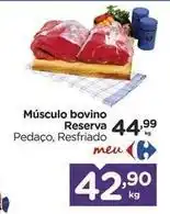 Bovino - músculo bovino reserva