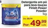 Carrefour Finish - detergente em pó para lava-louças power oferta