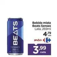 Carrefour Sensação - bebida mista beats senses oferta