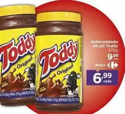 Carrefour Toddy - achocolatado em pó oferta