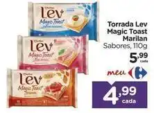 Carrefour Lev - torrada toast oferta