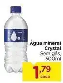 Carrefour Crystal - água mineral oferta