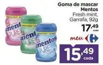 Carrefour Mentos - goma de mascar oferta