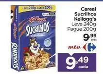 Carrefour Kellogg´s - cereal sucrilhos oferta