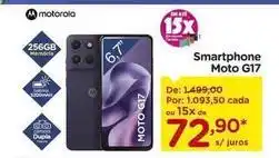 Carrefour Motorola - smartphone moto g17 oferta