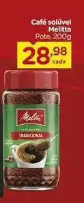 Carrefour Melitta - café solúvel oferta