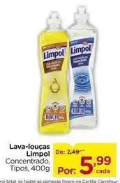 Carrefour Limpol - lava-louças oferta