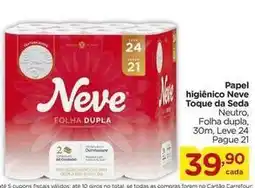 Carrefour Neve - papel higiênico oferta