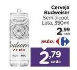 Carrefour Budweiser - cerveja oferta