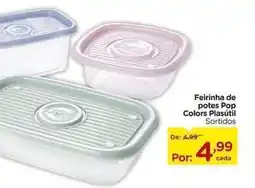 Carrefour Pop - feirinha de potes colors plasuti oferta
