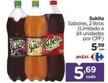 Carrefour Sukita - sabores oferta