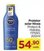 Carrefour Nivea - protetor solar solar oferta
