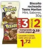 Carrefour Teens - biscoito recheado oferta