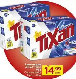 Carrefour Tixan ypê - lava-roupas em pó oferta