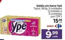 Carrefour Ypê - sabão em barra oferta