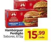 Carrefour Perdigão - hambúrguer oferta