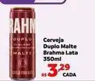 Max Atacadista Brahma - cerveja duplo malte lata oferta
