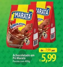 Atacadão Maratá - achocolatado em pó oferta