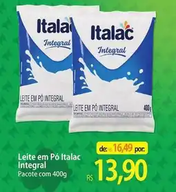 Atacadão Italac - leite em pó integral oferta