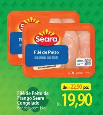Seara - filé de peito de frango congelado