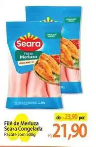 Atacadão Seara - filé de merluza oferta