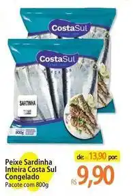 Atacadão Costa sul - peixe sardinha inteira oferta