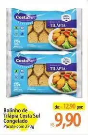 Atacadão Costa sul - bolinho de tilapia congelado oferta