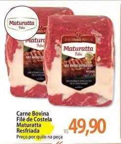 Atacadão Maturatta - carne bovina filé de costela oferta