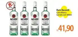 Atacadão Rum Bacardi Carta Blanca oferta