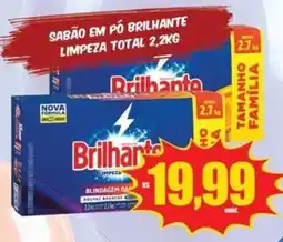 Costa Atacadão Sabão em pó brilhante oferta