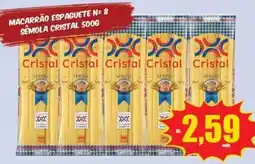 Costa Atacadão Macarrão espaguete n° 8 sêmola cristal oferta
