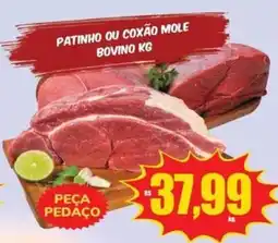 Costa Atacadão Patinho ou coxão mole bovino kg oferta
