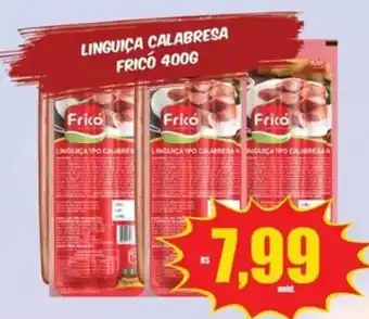 Linguiça calabresa fricó