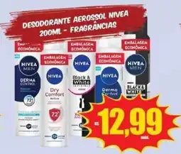 Costa Atacadão Desodorante aerossol nivea 200ml - fragrâncias oferta