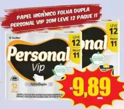 Costa Atacadão Papel higiênico folha dupla personal vip oferta