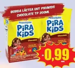 Costa Atacadão Bebida láctea uht pirakids chocolate tp oferta