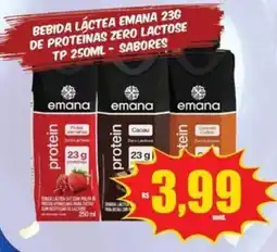 Costa Atacadão Bebida Láctea Emana 23g de Proteínas Zero Lactose oferta