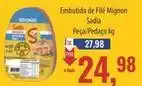 Supermercados BH Sadia - embutido de filé mignon oferta