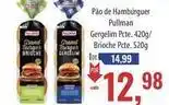 Supermercados BH Pullman - pão de hambúrguer oferta