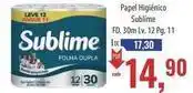 Supermercados BH Sublime - papel higiênico oferta