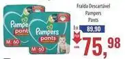Supermercados BH Pampers - fralda descartável pants oferta