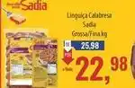 Supermercados BH Sadia - linguiça calabresa oferta